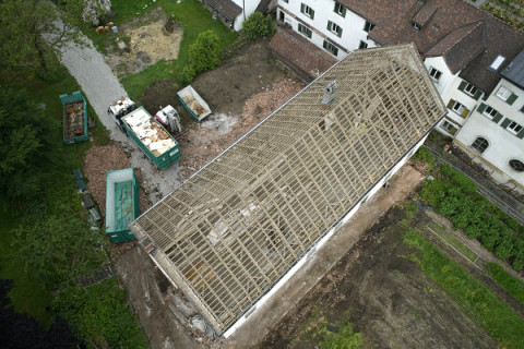 b2ap3_thumbnail_04-abbruch-des-dachstuhls3 Zisterziensterinnenabtei Mariastern | Abbruch des Dachstuhls - Blog