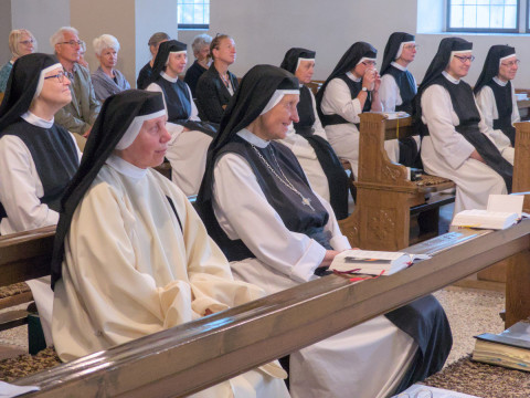 Die w&uuml;rdige Feier der Liturgie war unserer Mt. Hildegard immer ein gro&szlig;es Anliegen